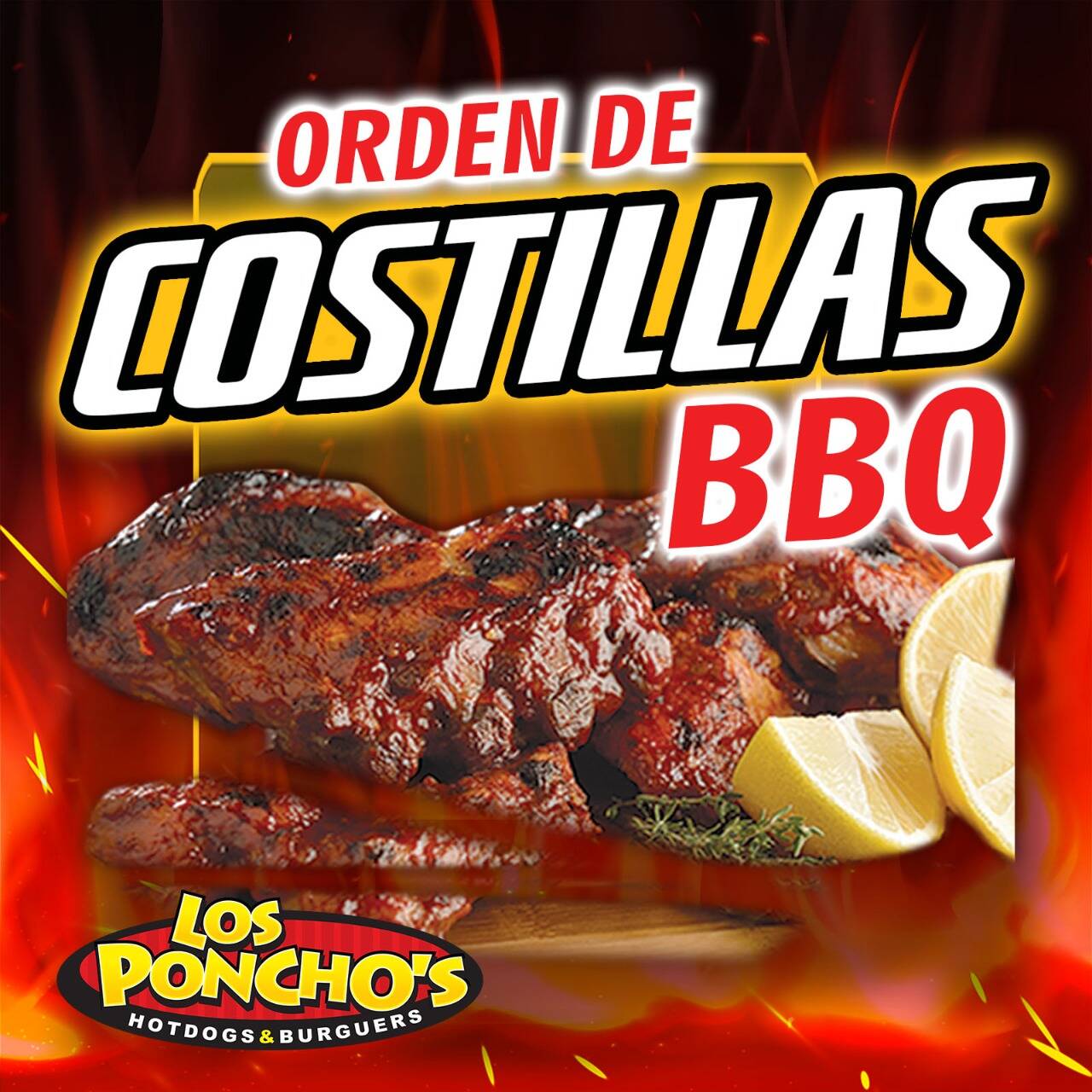 Costillas BBQ