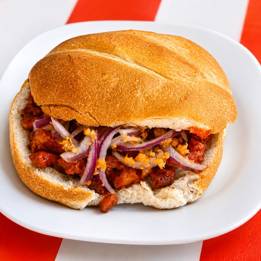 Torta Cochinita Pibil