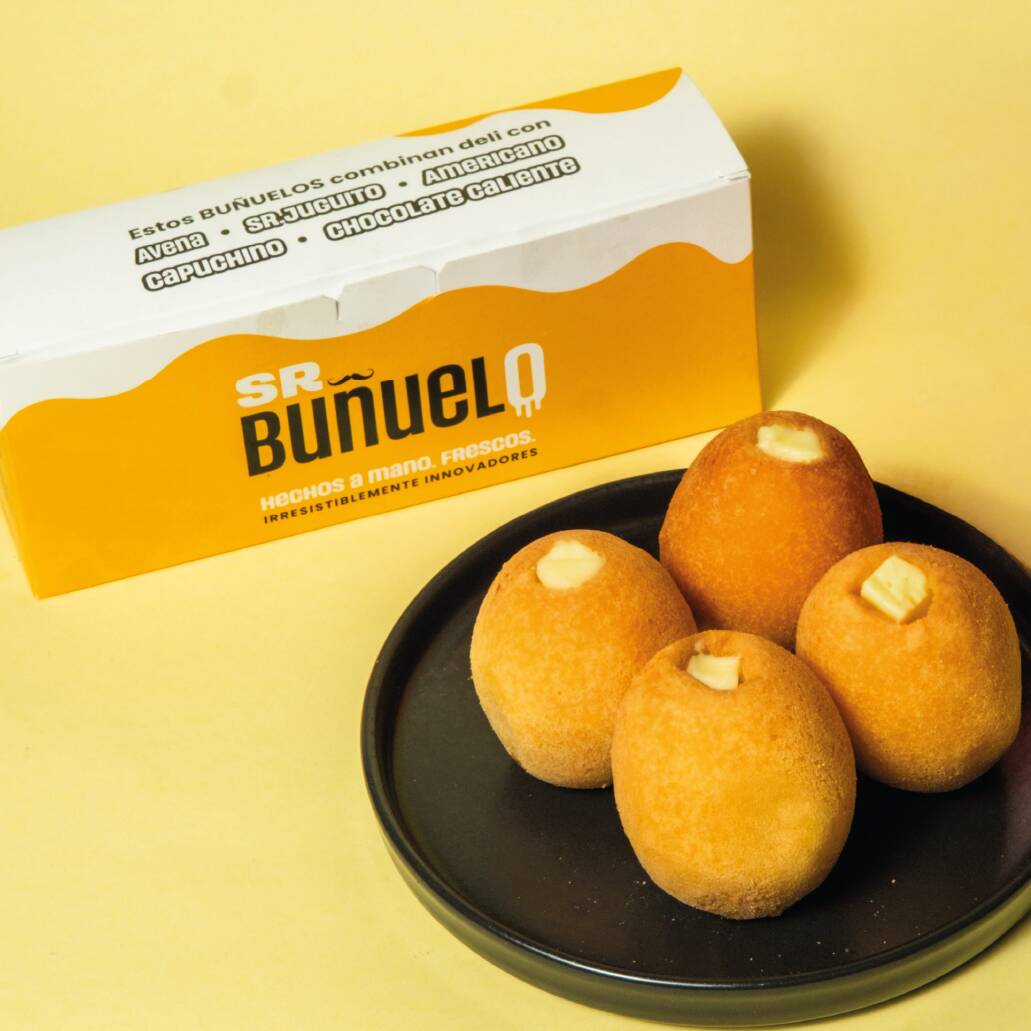 Caja X 4 Buñuelos Queso