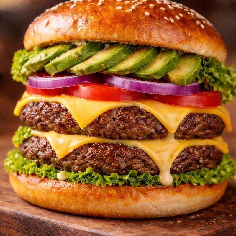 Especiales: Hamburguesa Doble Carne