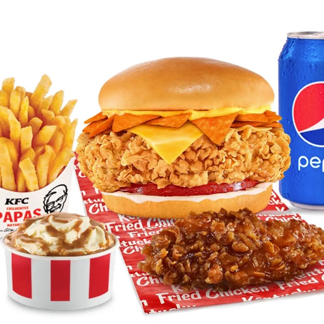 MegaCombo Doritos Burger + KeTira