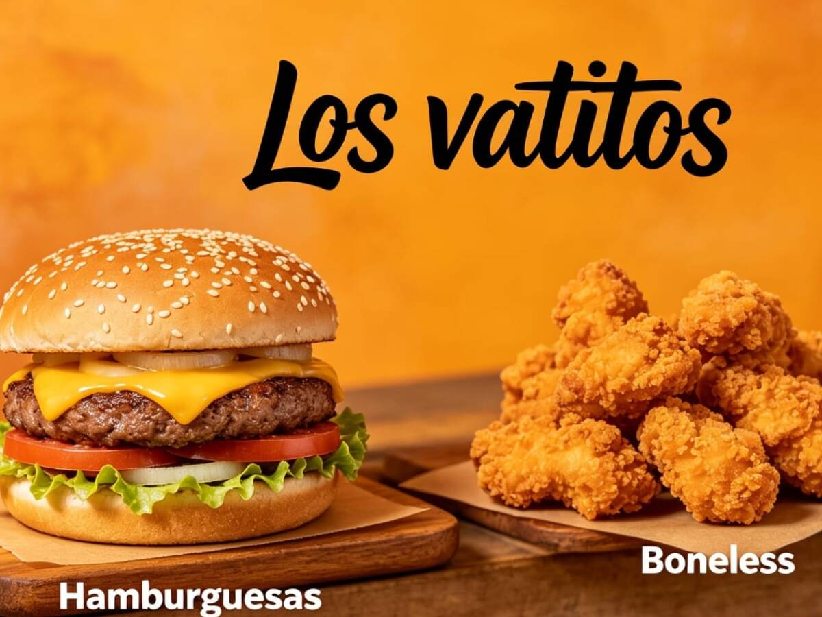 Vatitos, Burger Alitas y Boneless