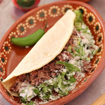 Quesadilla con Carne