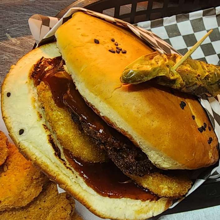 Hamburguesa Western Doble