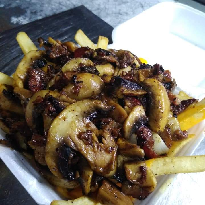 Papas con Champiñones
