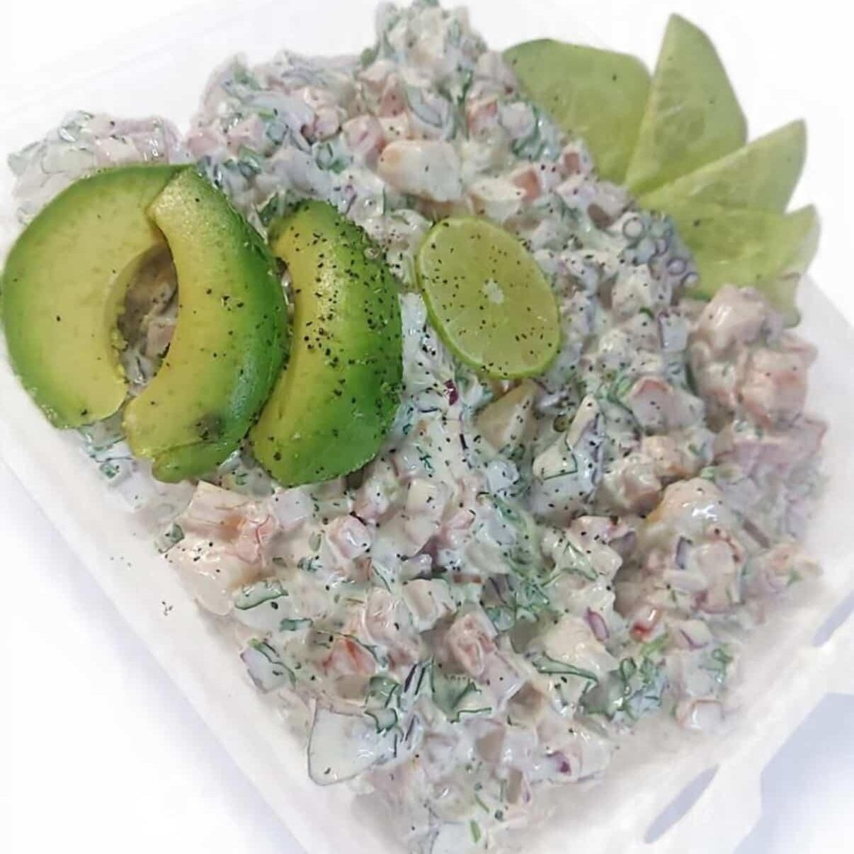 Ensalada venecia camaron y pulpo orden