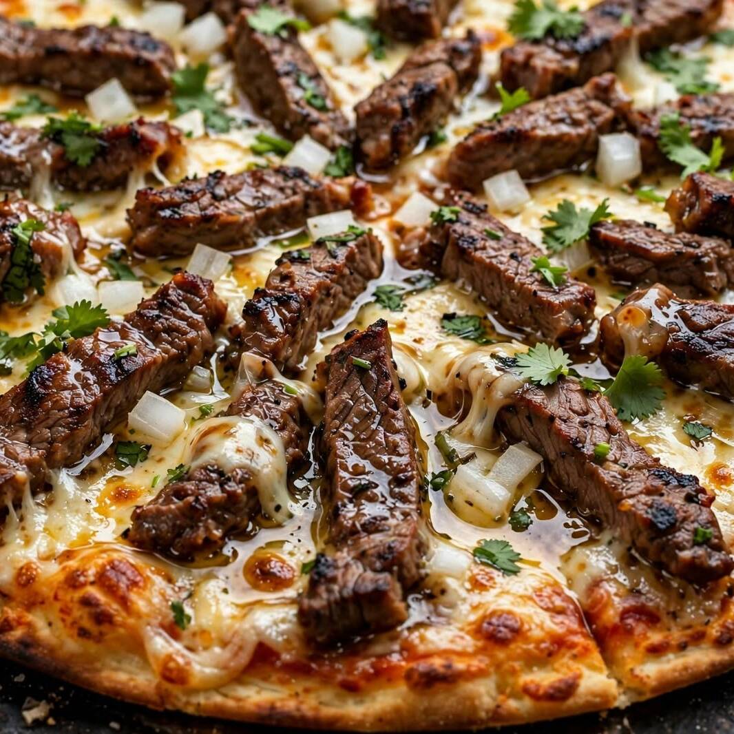 Pizza de Arrachera