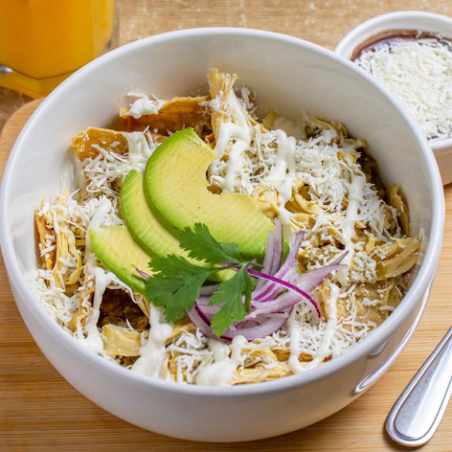 CHILAQUILES PLUS (VERDES)