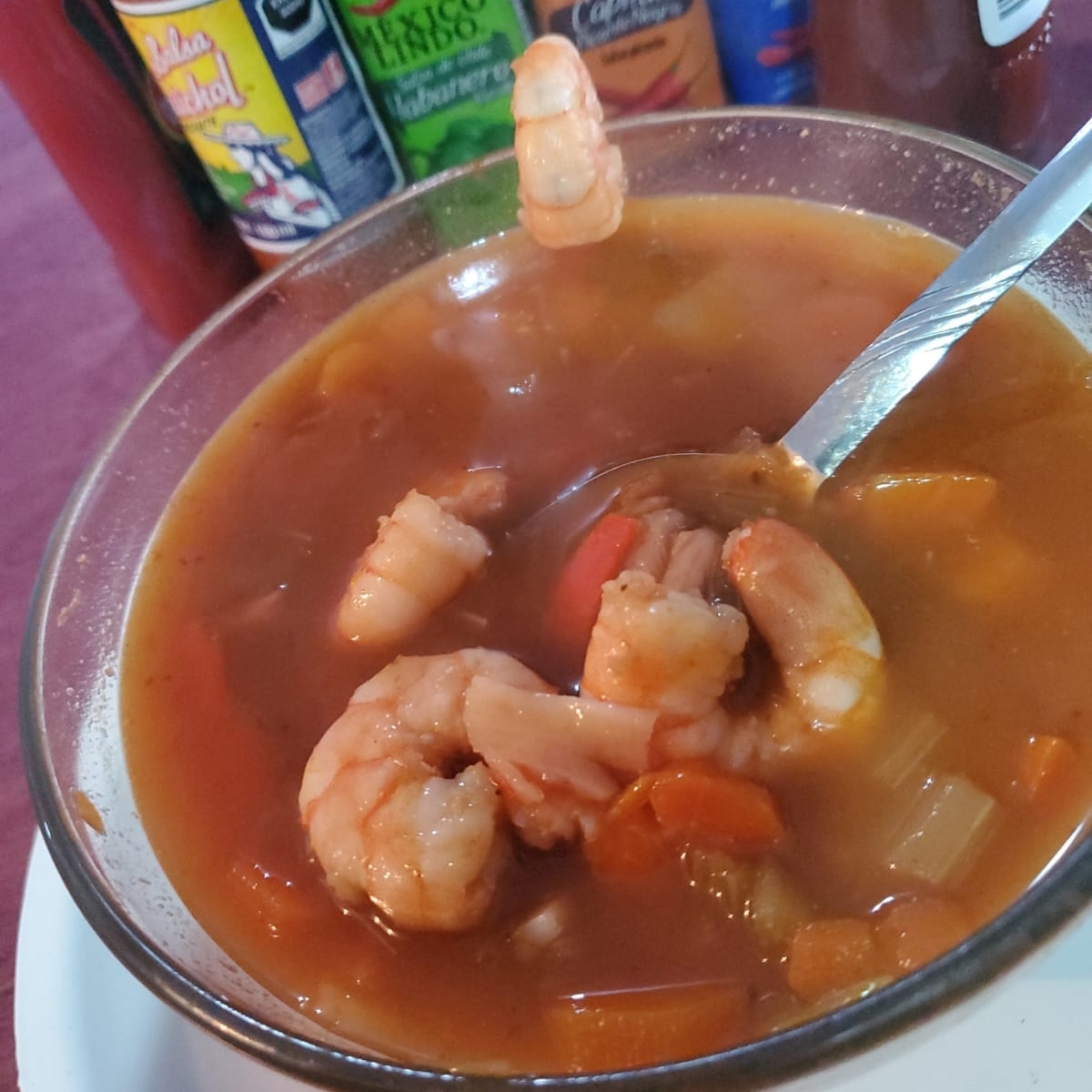 Caldo de Camarón