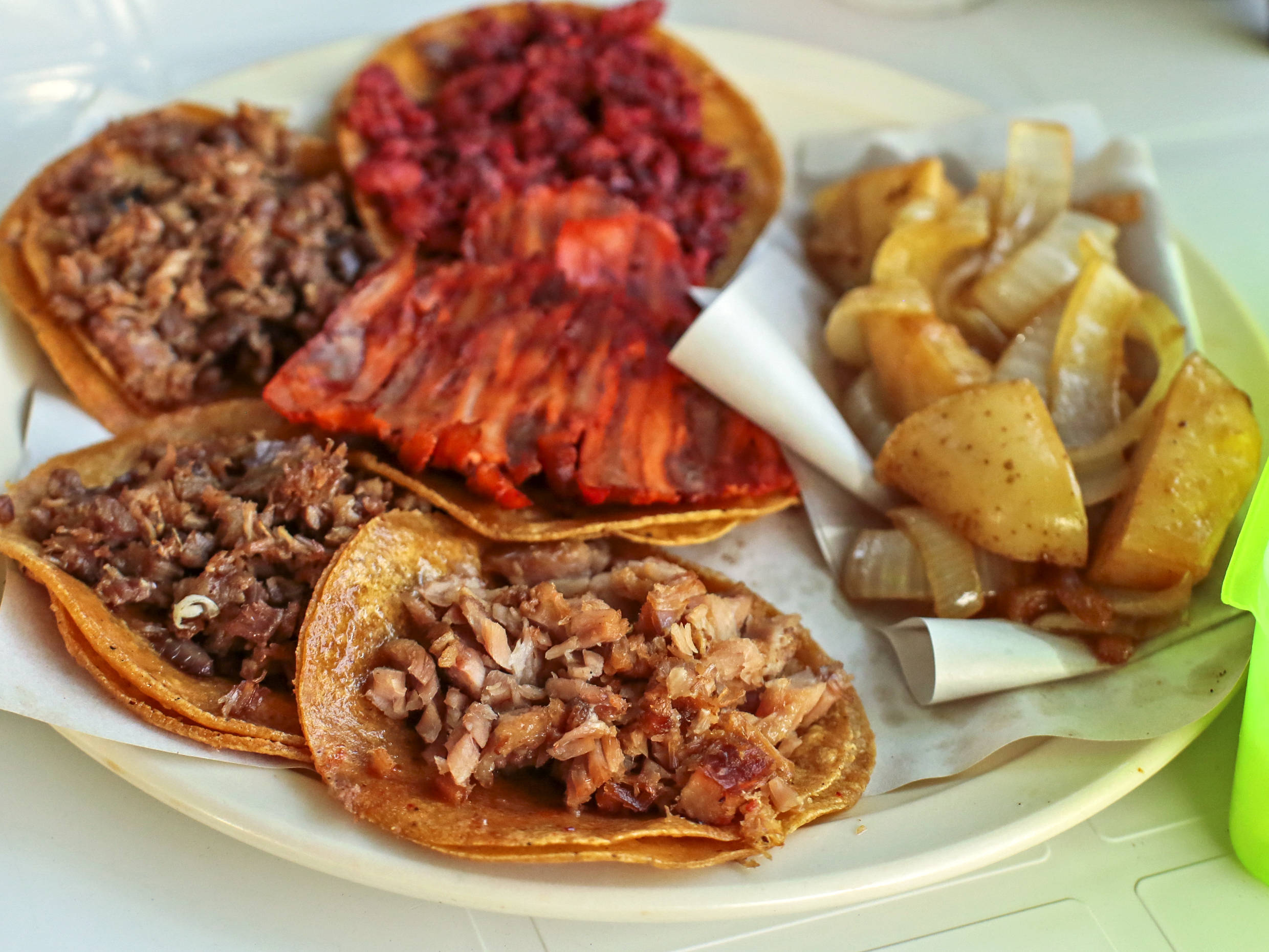Orden de Tacos en Maíz