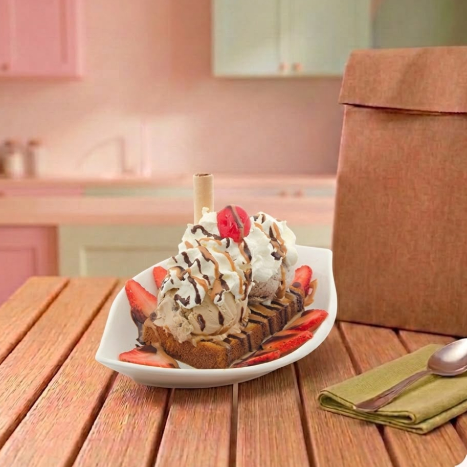 Ponqué Helado