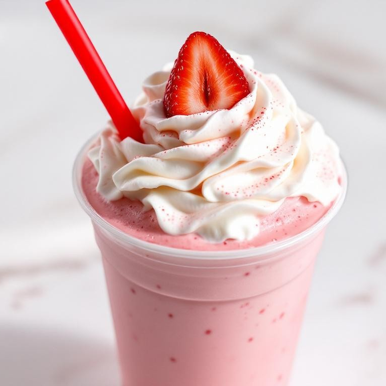 Malteada Fresa