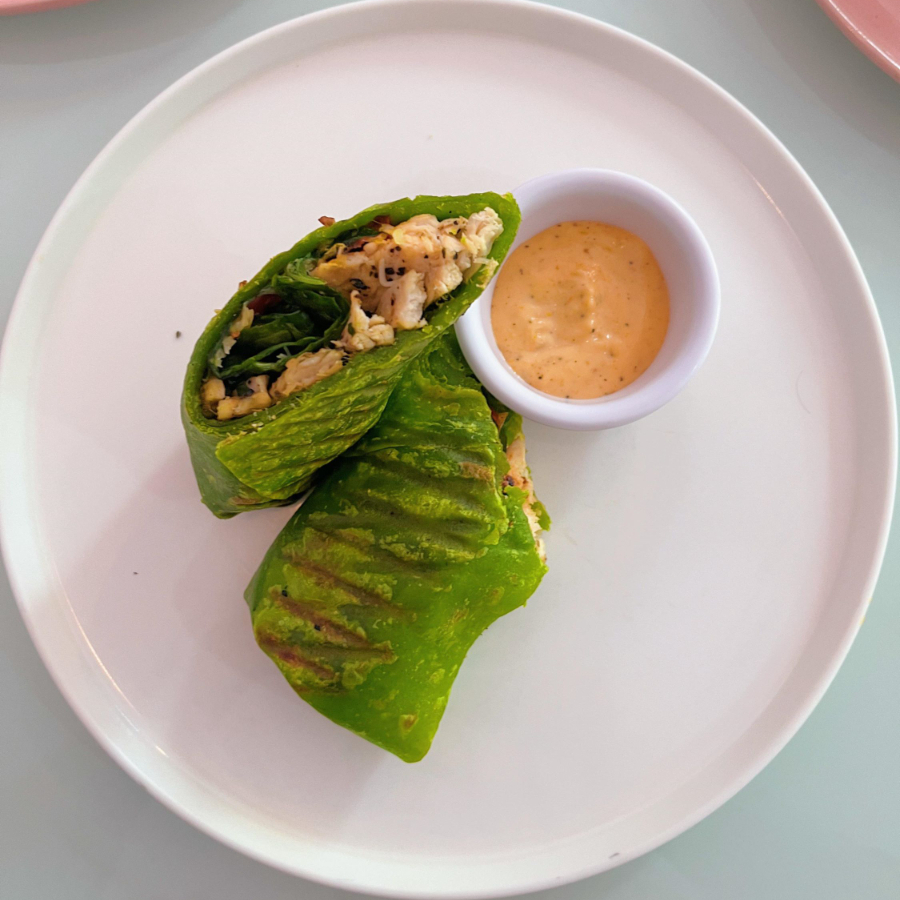 WRAP VERDE AL PESTO