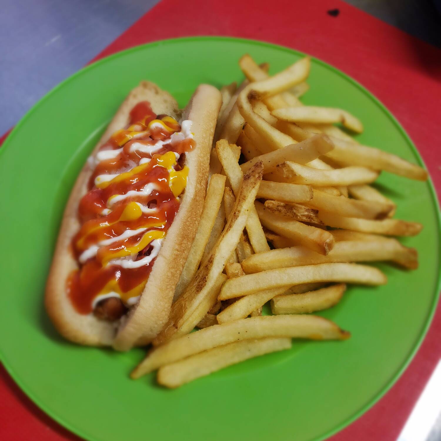 Combo Hot Dog y Papas