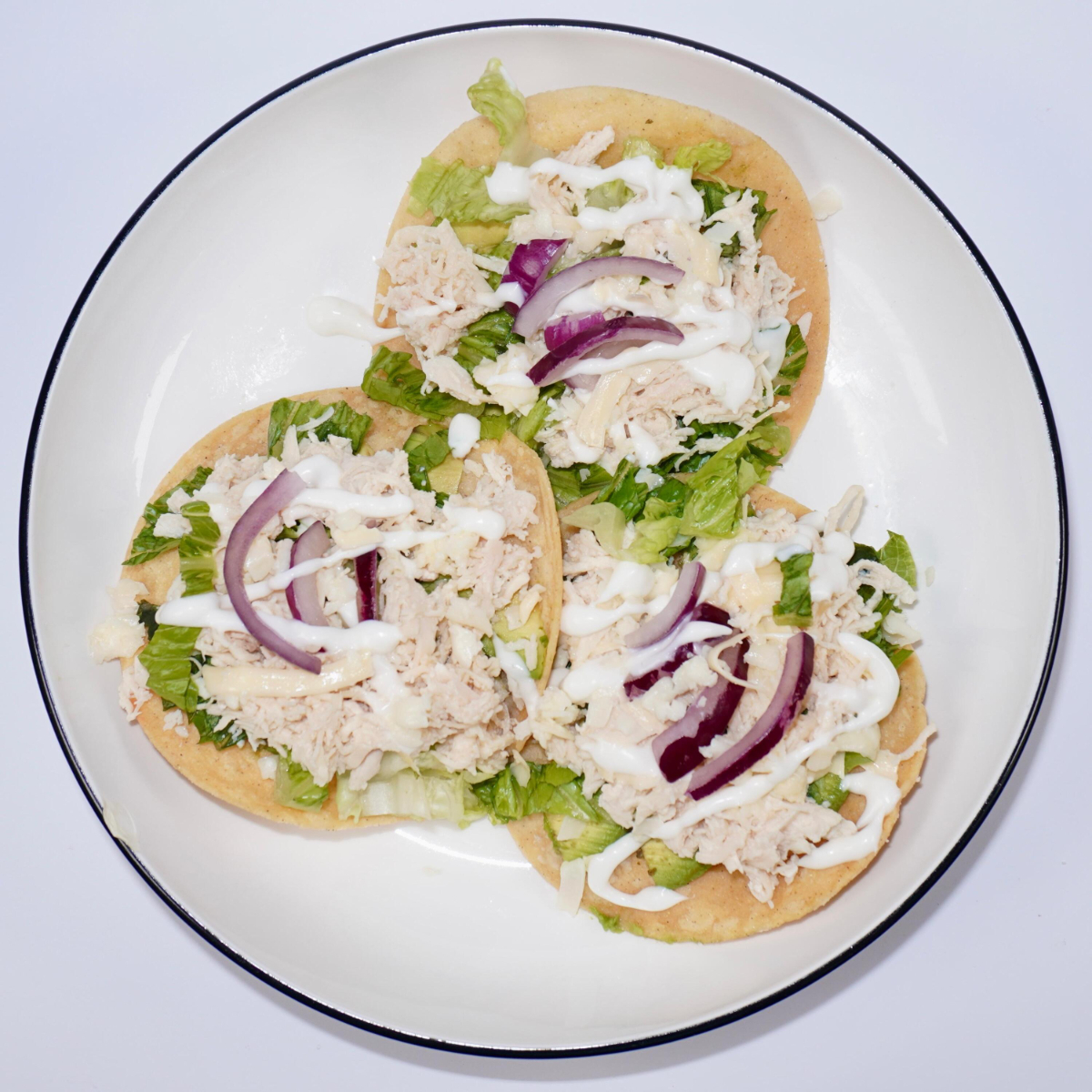 Combo Tostadas de Pollo (3 Pz)