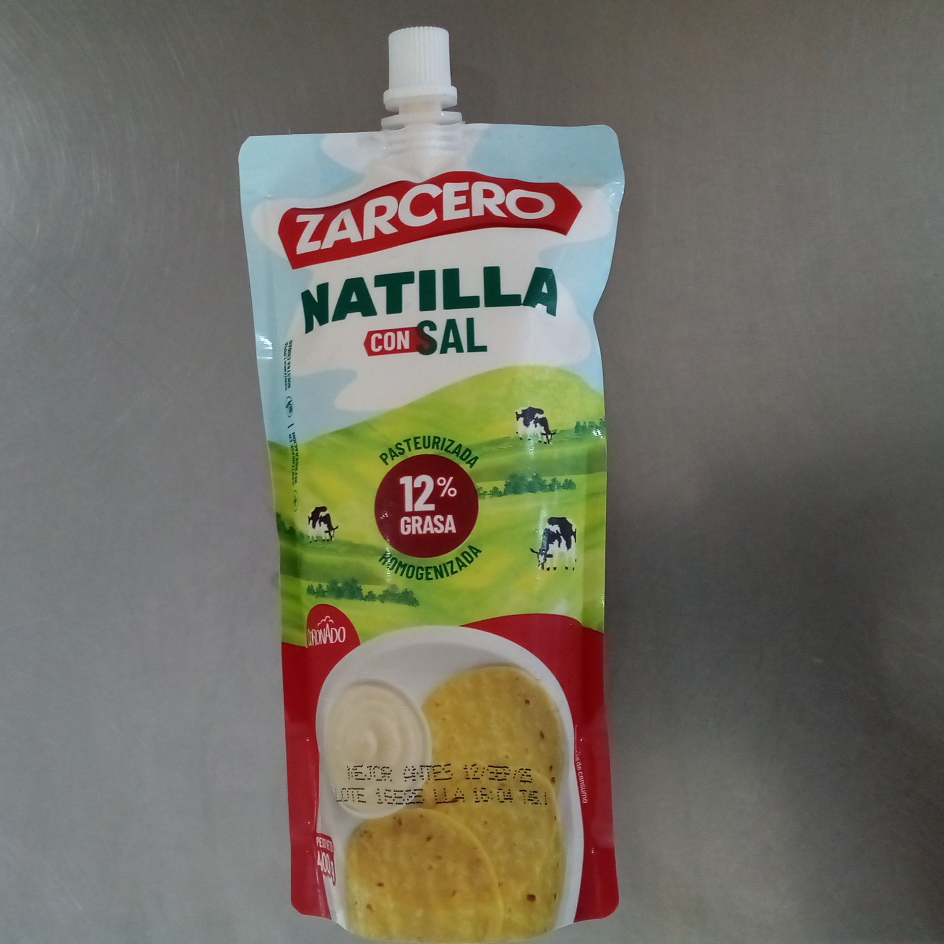 Natilla Zarcero Con Sal De Tapa