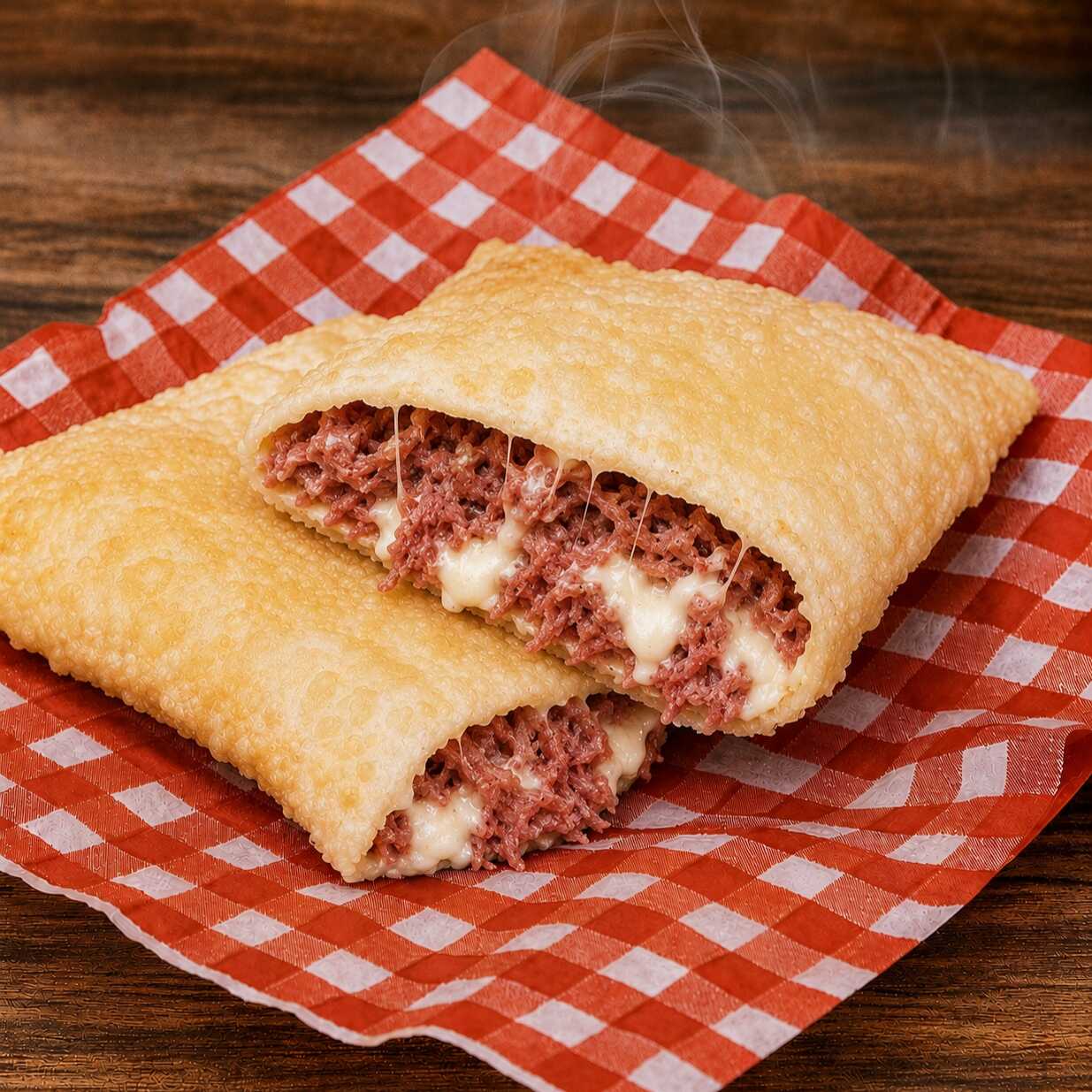 Calabresa com o delicioso cream cheese