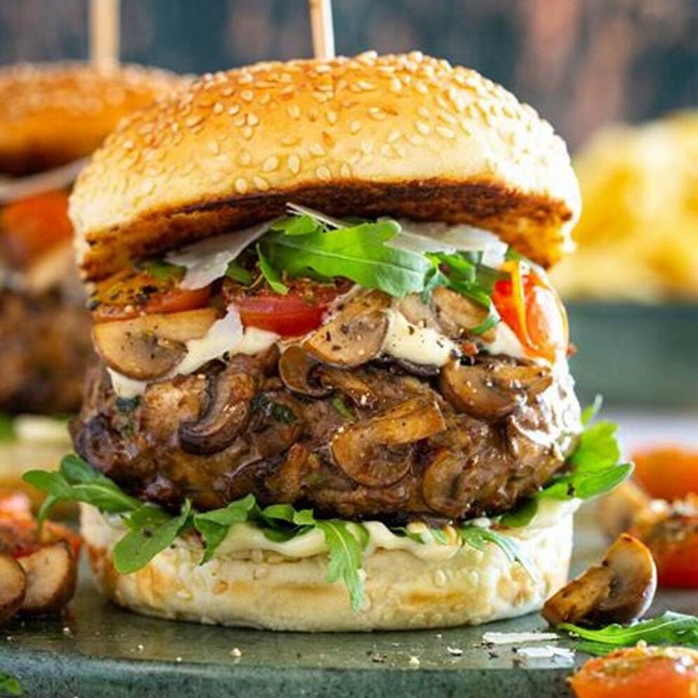 BURGER CHAMPIÑONES