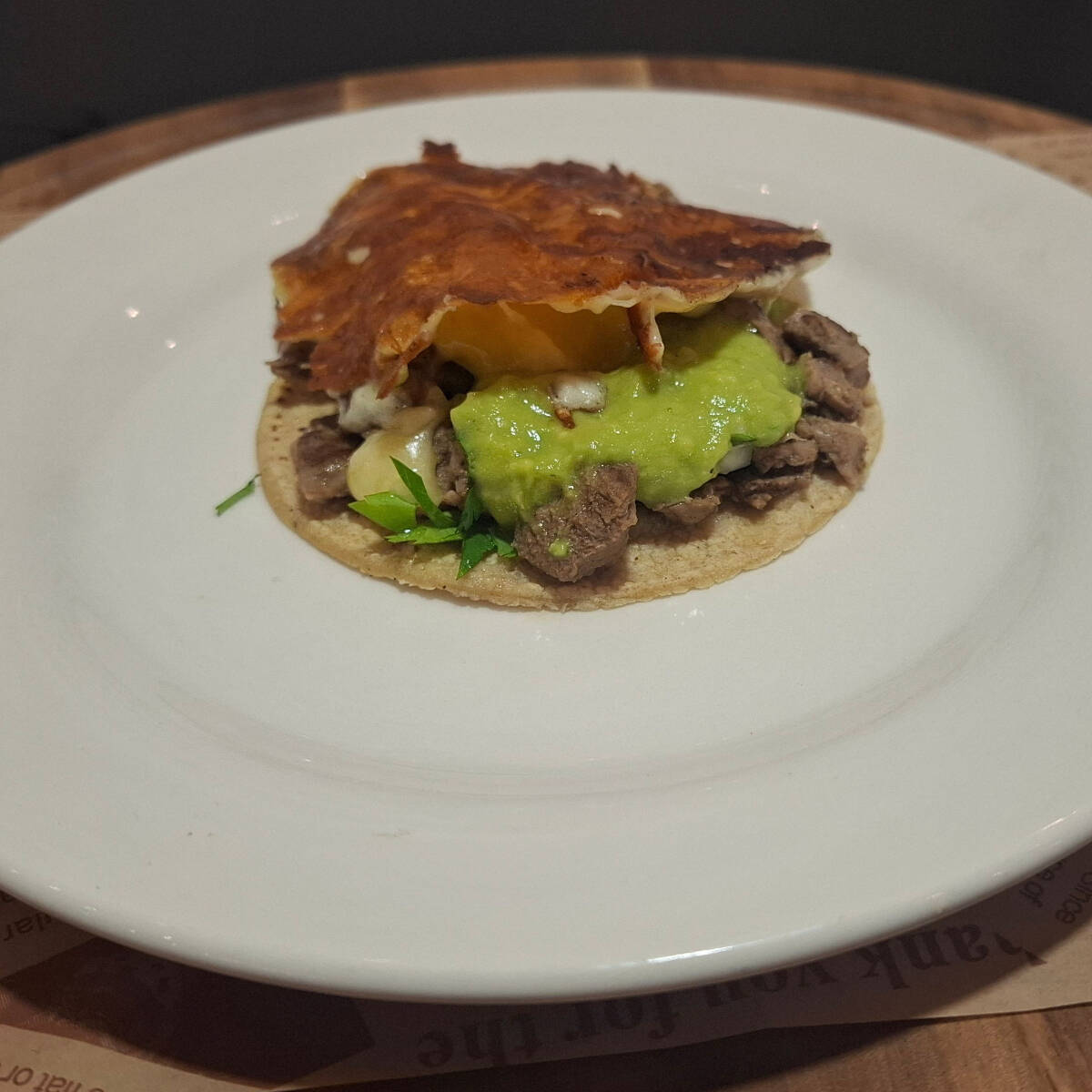 TACO DE MAÍZ C/ QUESO