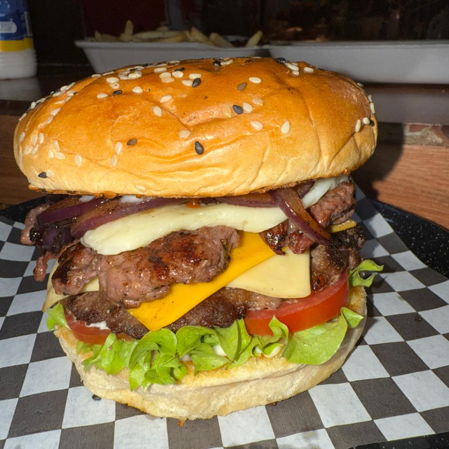 Hamburguesa de Arrachera