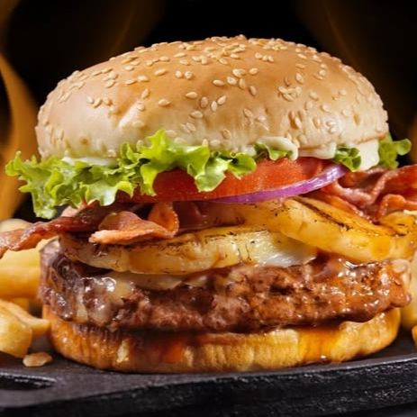 Hamburguesa Hawaiana