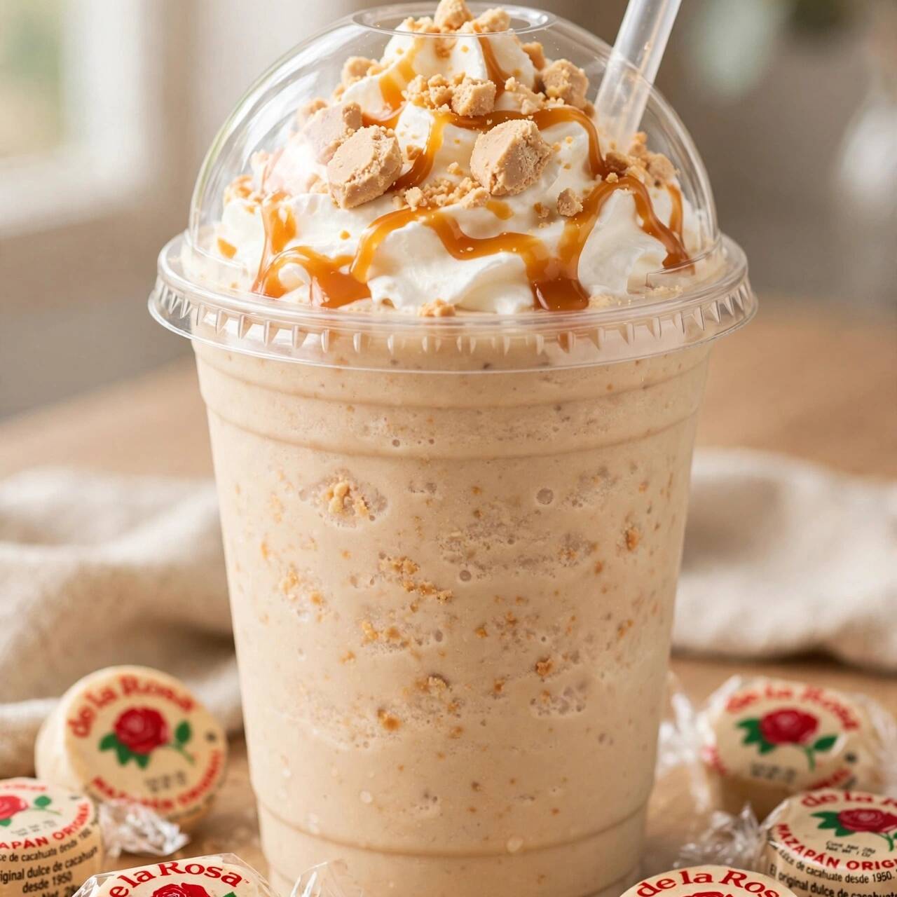 Frappé Mazapán