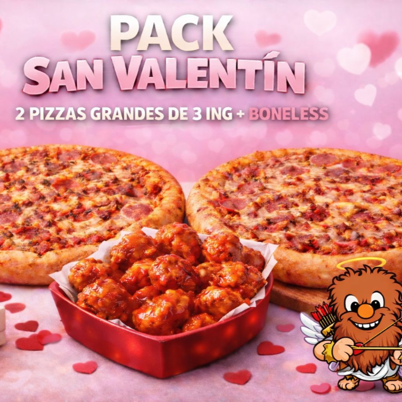 Paquete San Valentín