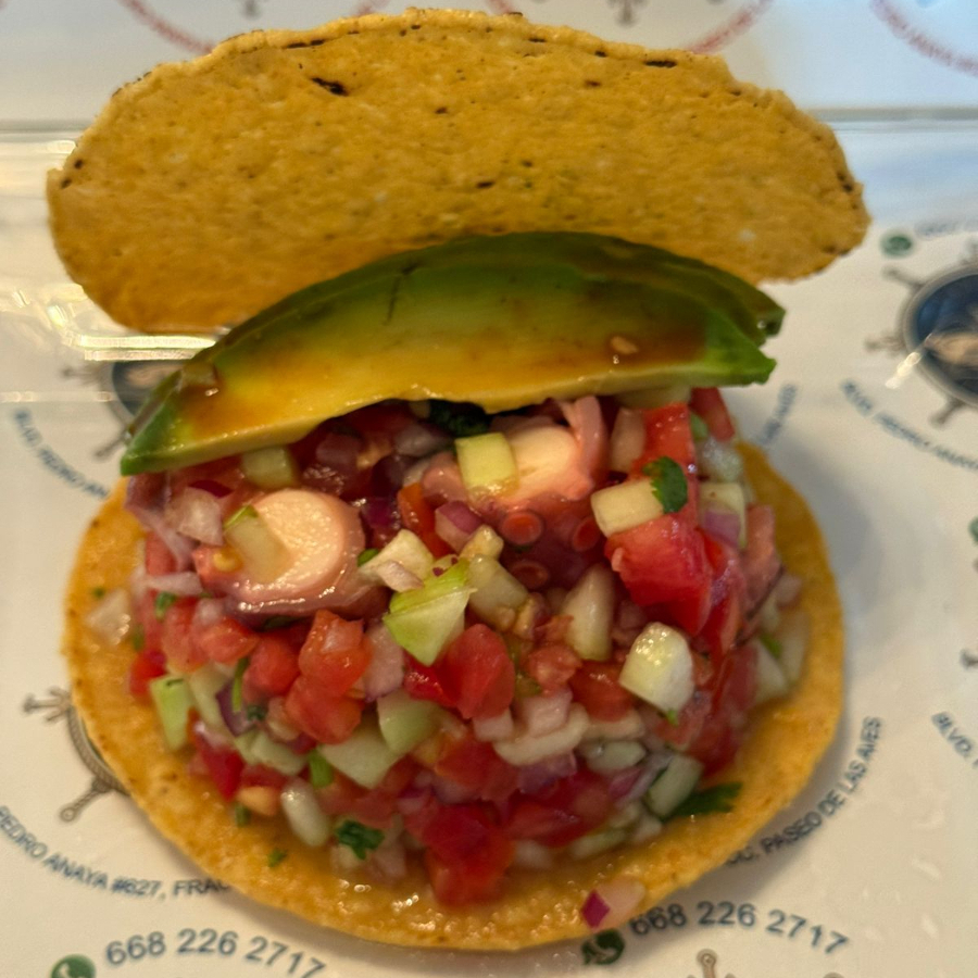 Tostada de Pulpo