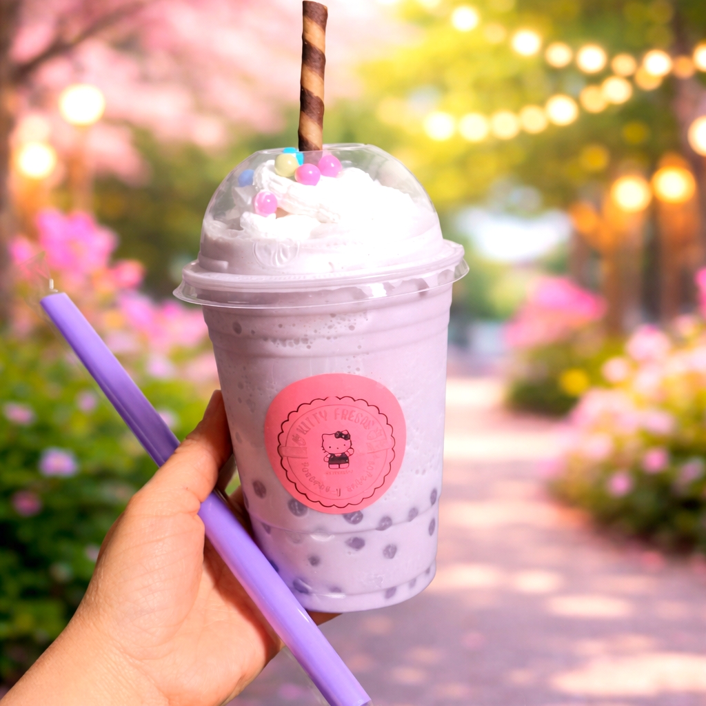 Frappé con perlas explosivas