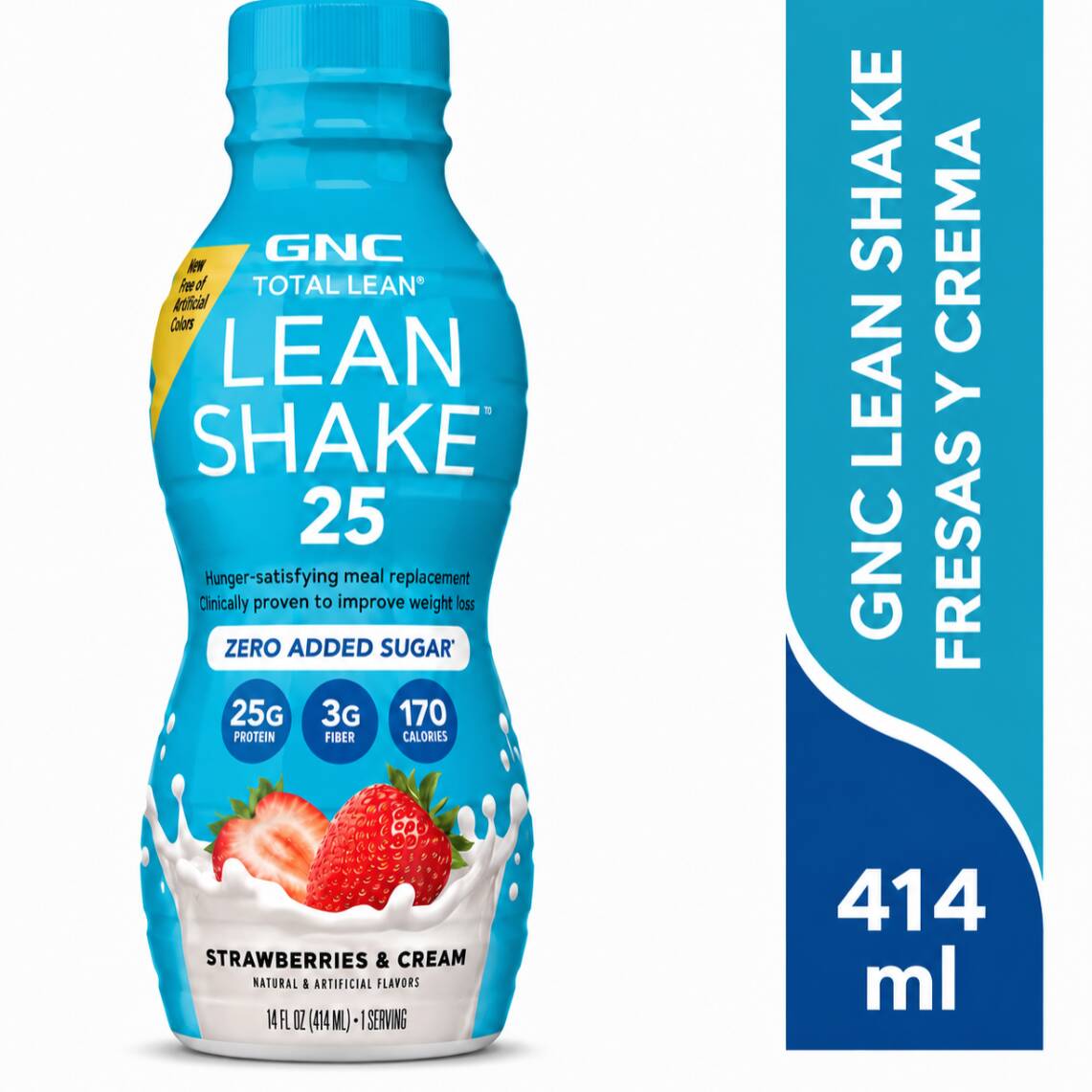 Lean Shake de Fresas y Crema