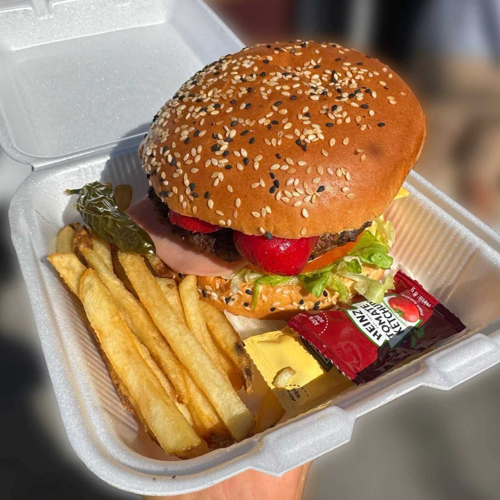 Hamburguesa Norteña con Papas