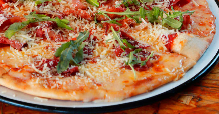 PIZZA JAMON SERRANO