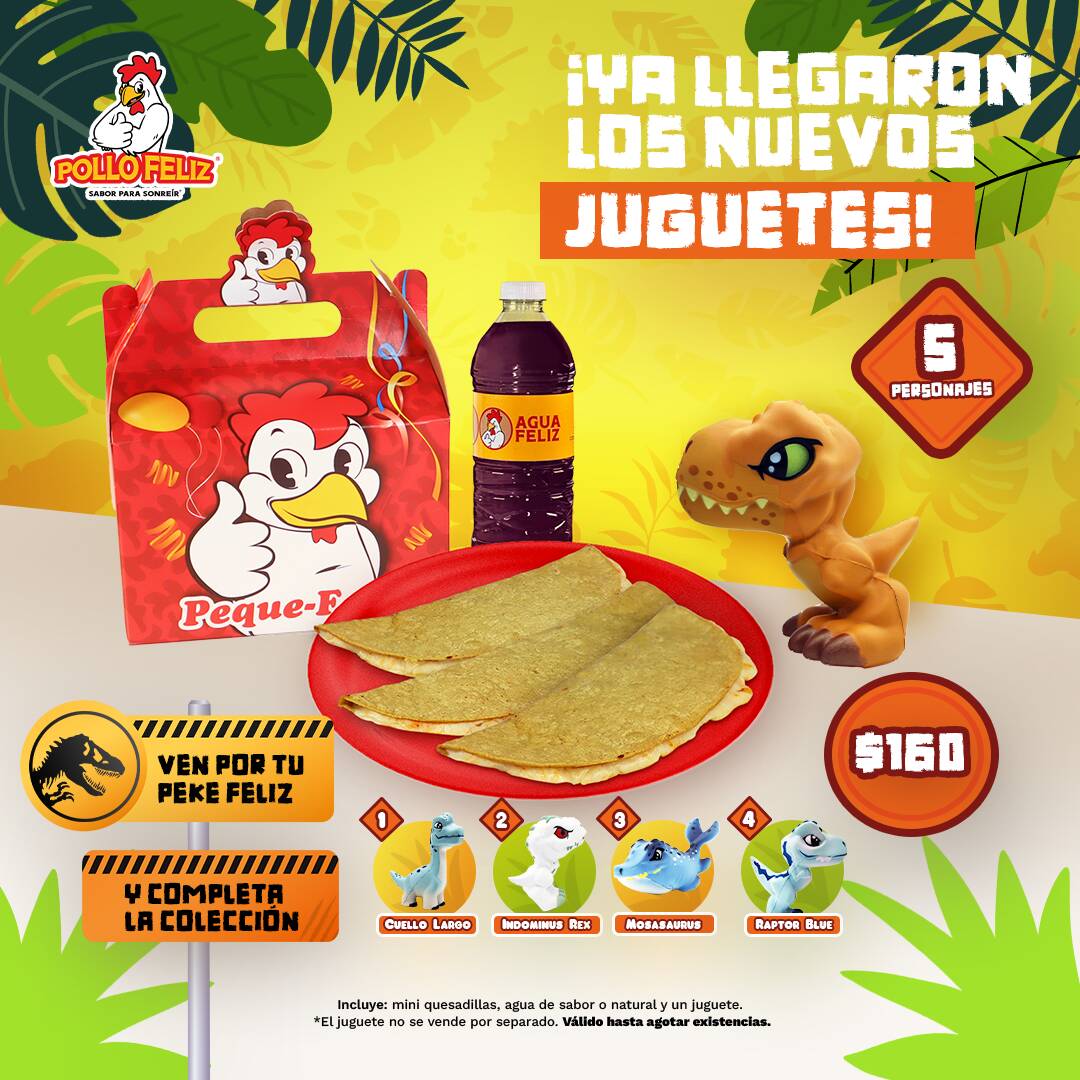 Peke Mini Quesadillas - Jurassic World