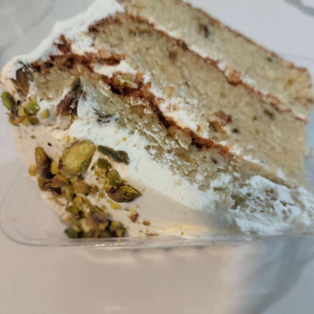 Rebanada Pastel de Pistache