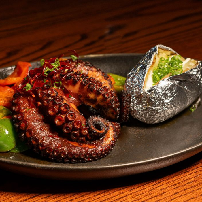 Pulpo Zarandeado