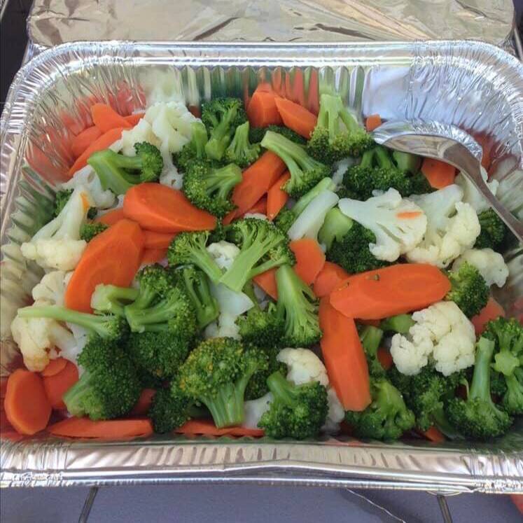 verduras al vapor (porcion)