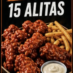 Alitas PA KE COMPARTAS