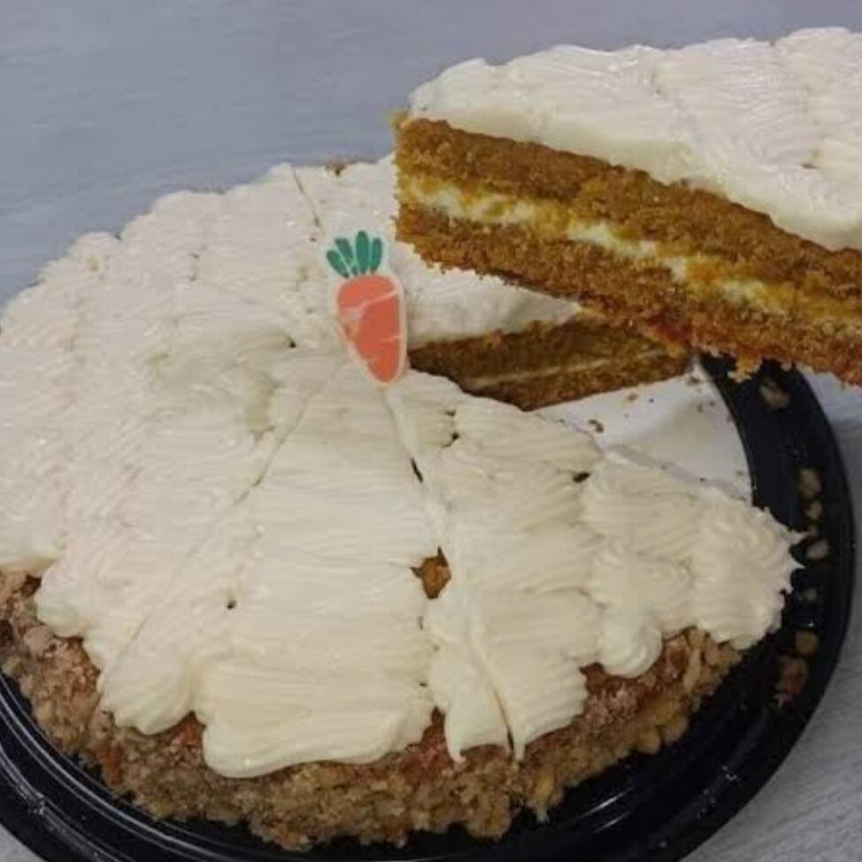 Rebanada de Pastel de Zanahoria