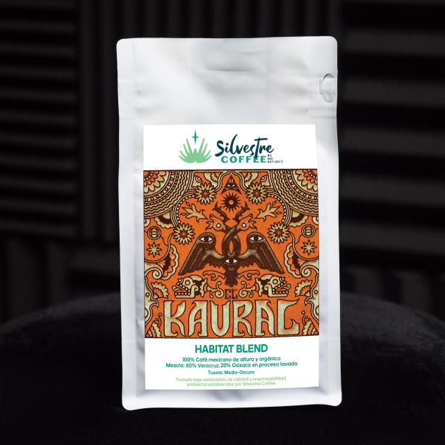 CAFÉ HABITAT BLEND X EL KAURAL, 340 g.