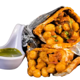 Chana Masala Burrito (chickpeas Masala)