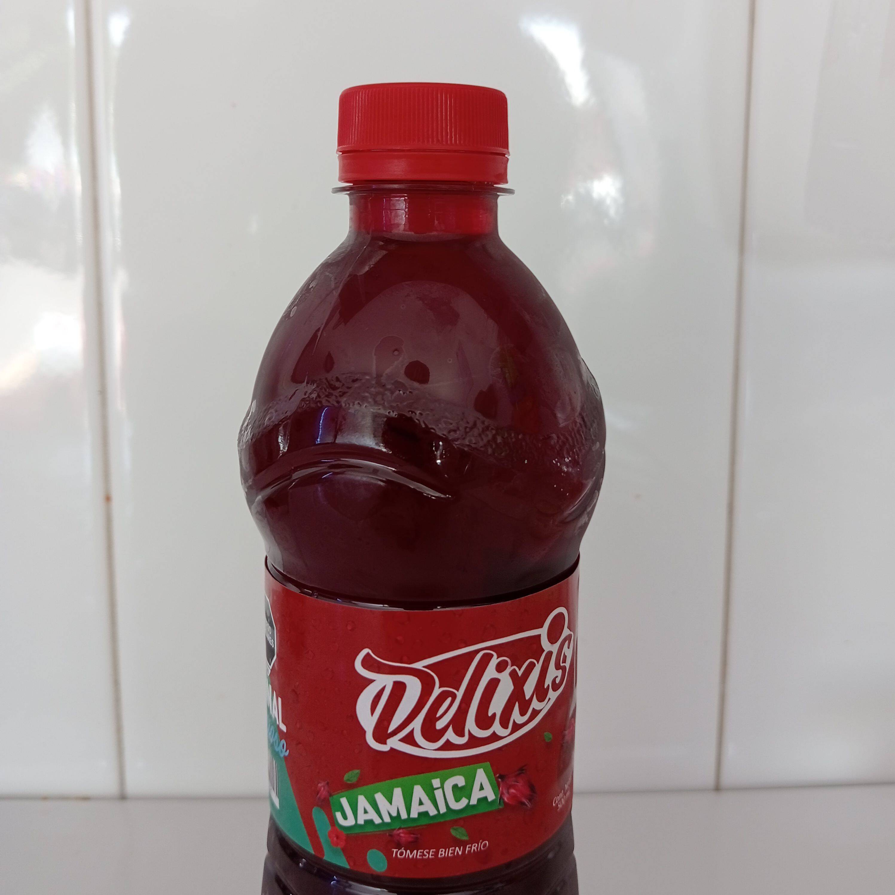 Agua de Jamaica en Embotellada 500ml