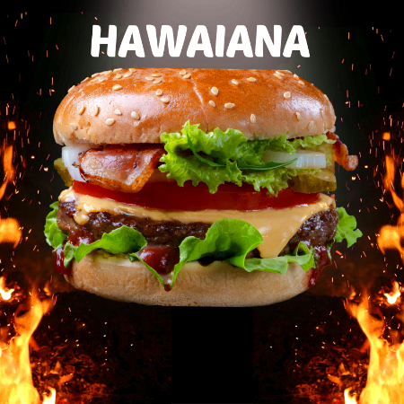Hamburguesa Hawaiana