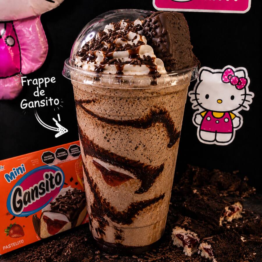 Frappe Gansito Crush 🍫🍓