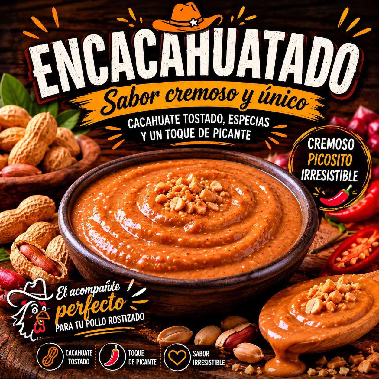 Aderezo Encacahuatado