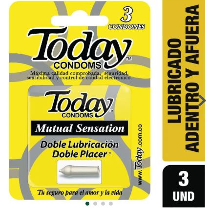 Today Mutual Sensation 3 condones