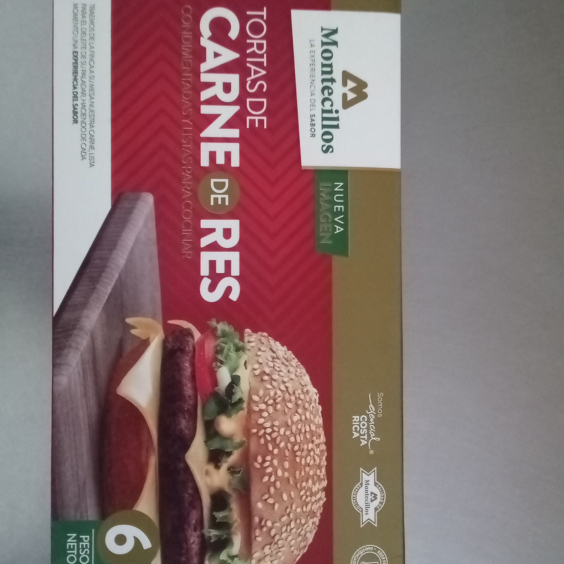 Torta de Carne de Res de 6 Unidades