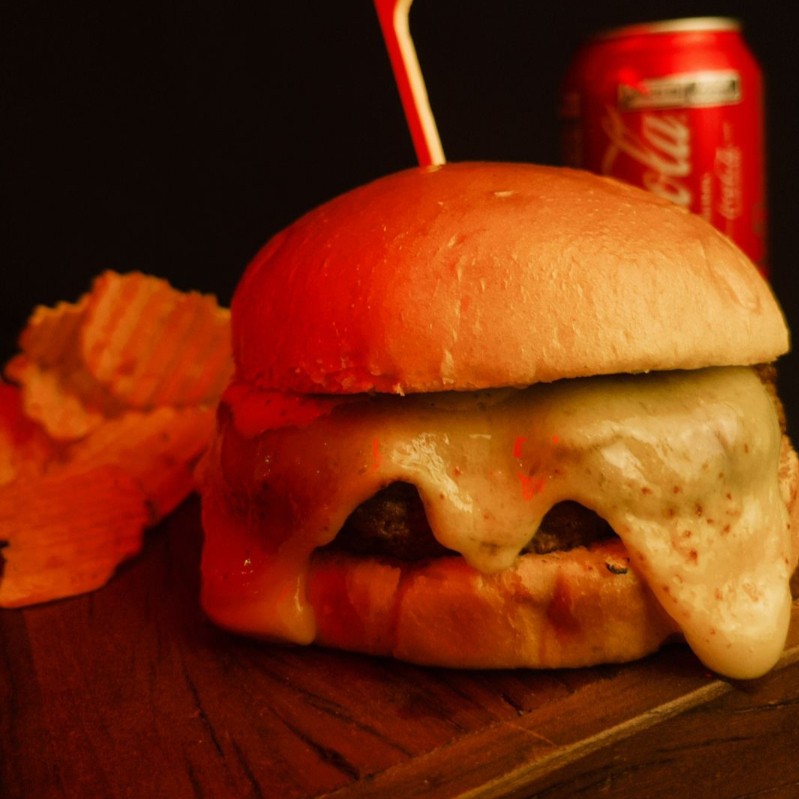 CARNE ANGUS + MOLHO DA CASA + MUÇARELA