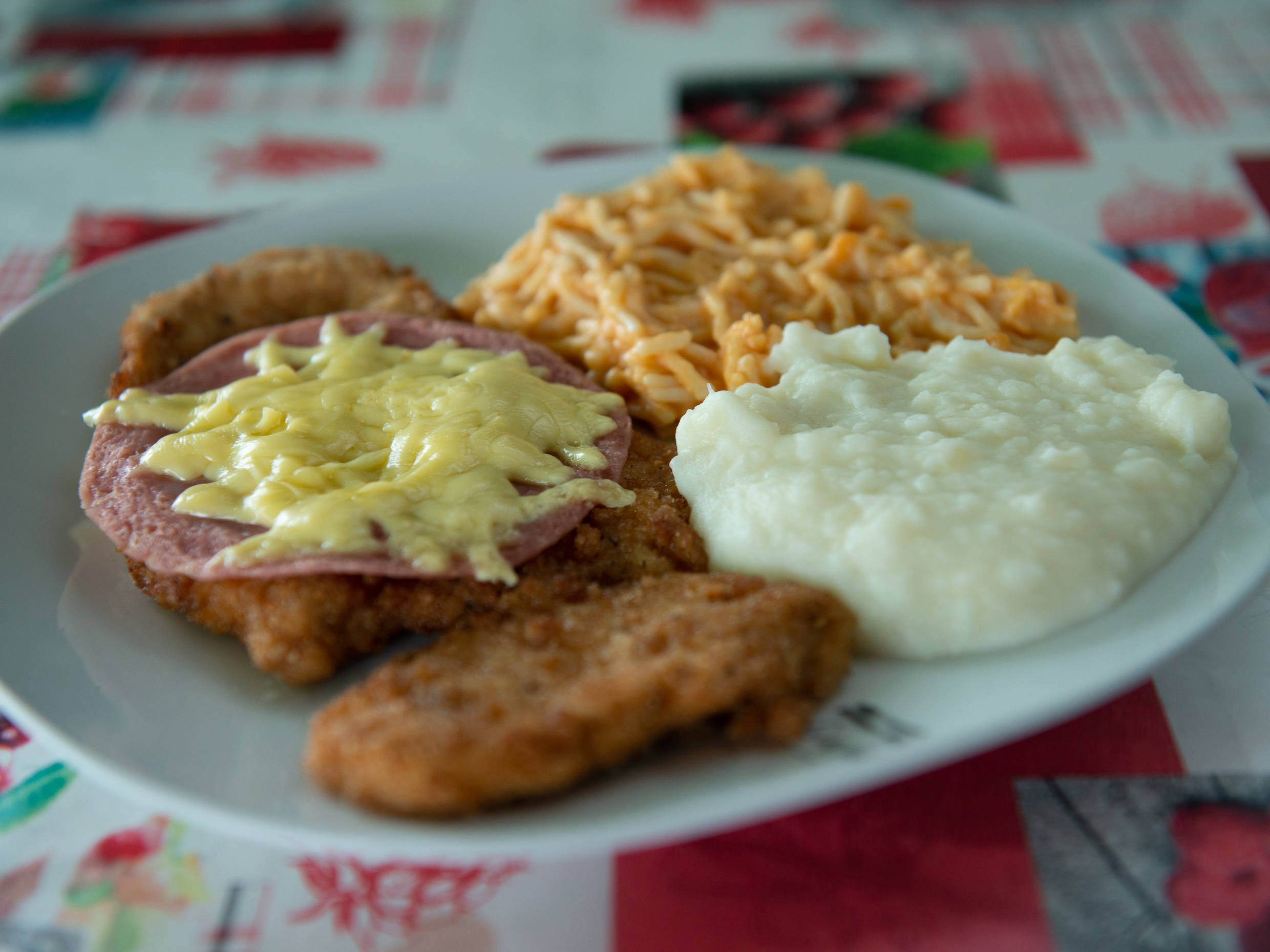 Milanesa a la Portuguesa de Res