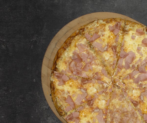 Pizza de tocino