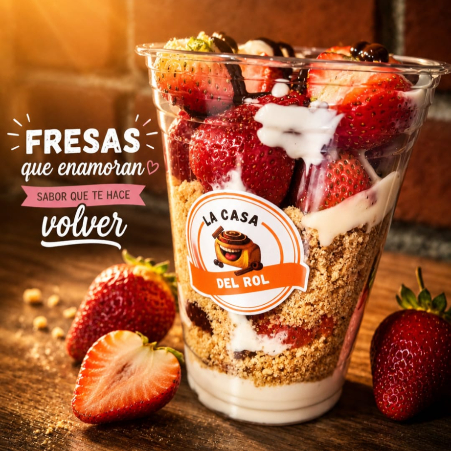 Fresas con Crema
